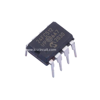 フラッシュ・メモリICの破片24FC512-I/P 512k I2c™ Cmos連続Eeprom